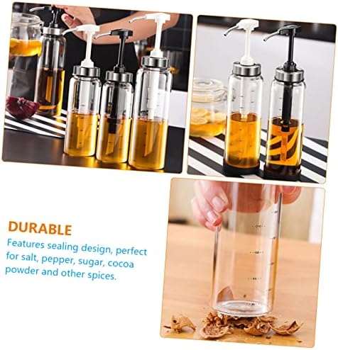 BrightFufu 500ml Press Bottle Honey Jar Dispenser Compact and Reusable Squeeze Bottle
