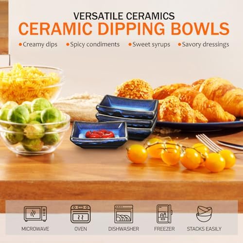 Zerodeko 4-Piece Japanese Style Ceramic Dishes