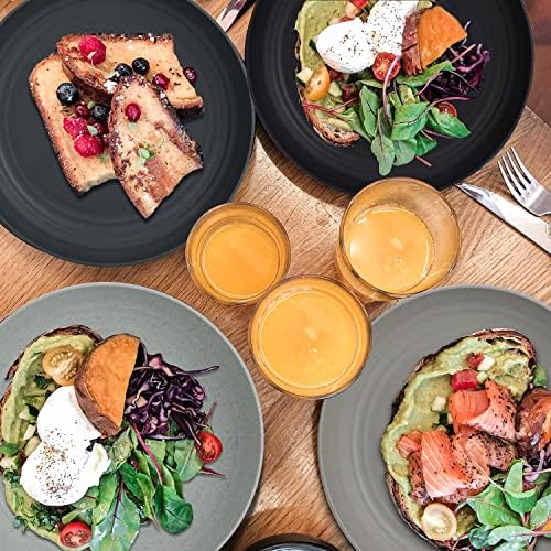 Durable and Reusable Dinner Plates for Kitchen and Camping