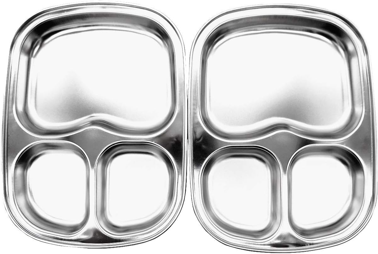 Fam 3-Compartment tray compact safe for toddlers and kids