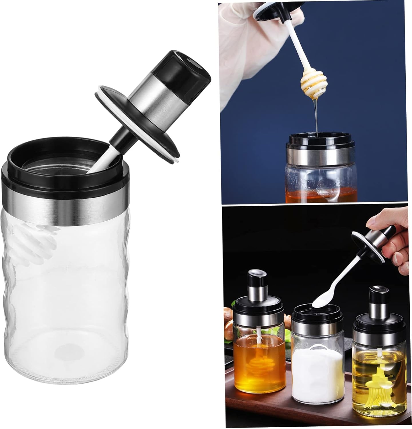 Stainless Steel Condiment Bottle 1pc