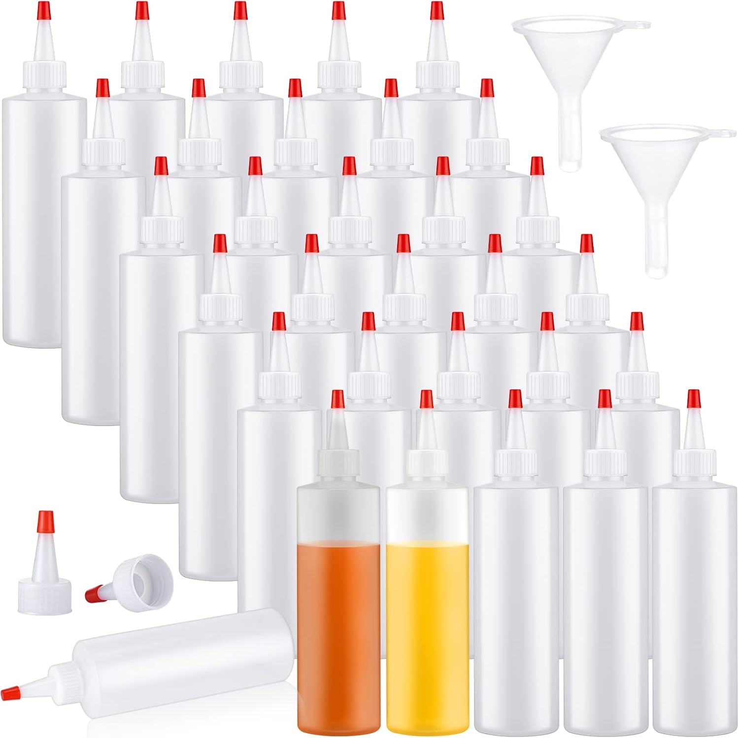 Condiment Squeeze Bottles Set