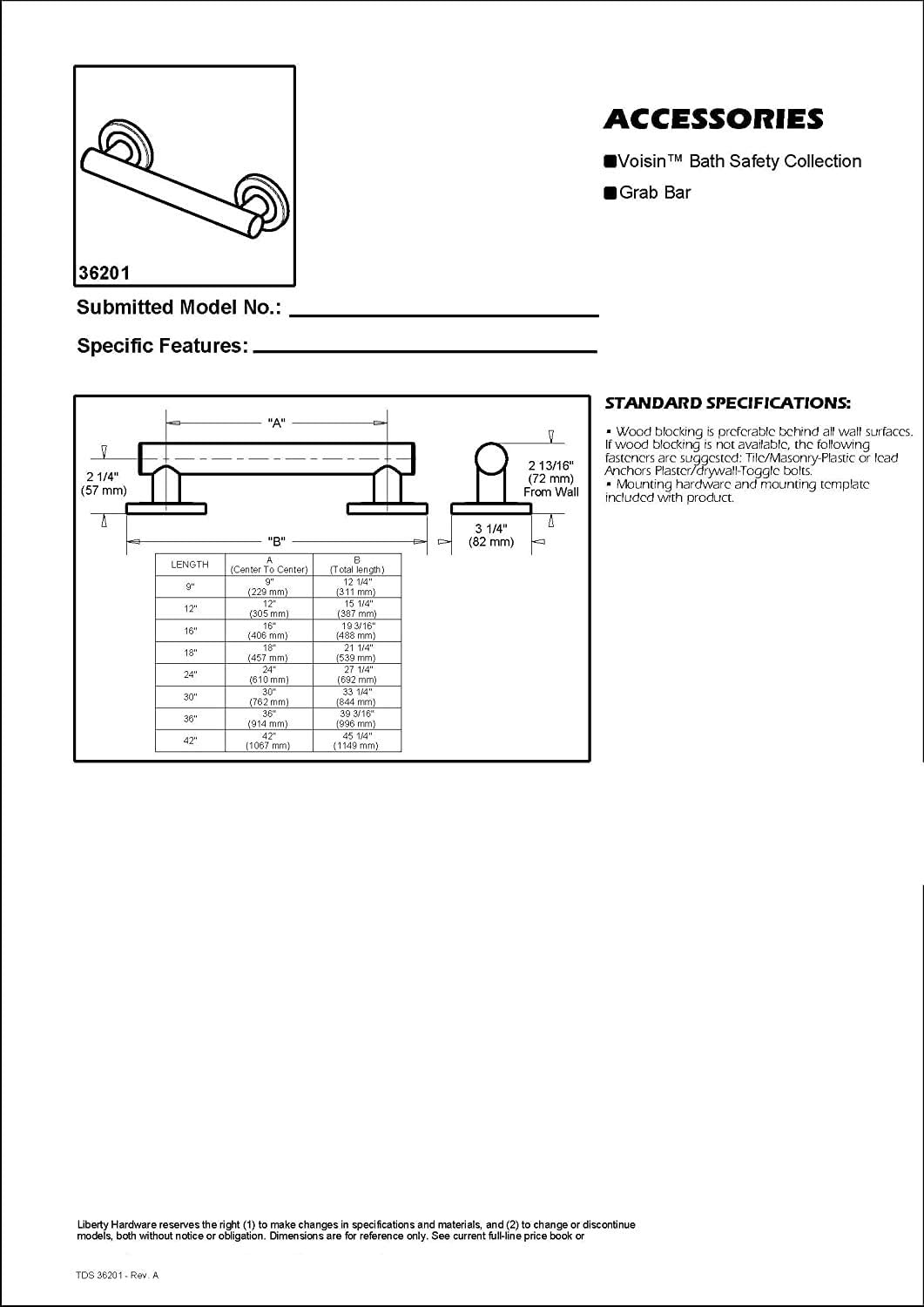 Bath Safety Grab Bar Easy Reliable