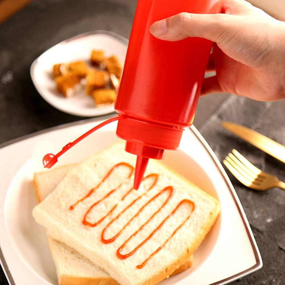 Ketchup Mustard VD Salad Squeeze Bottles