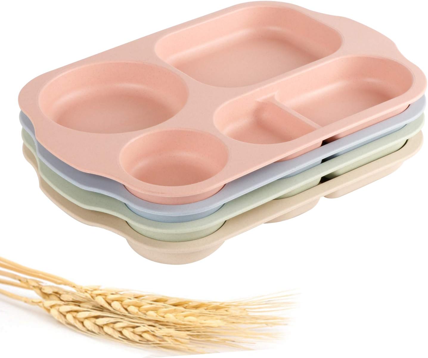 ShopWithGreen Divided Plates