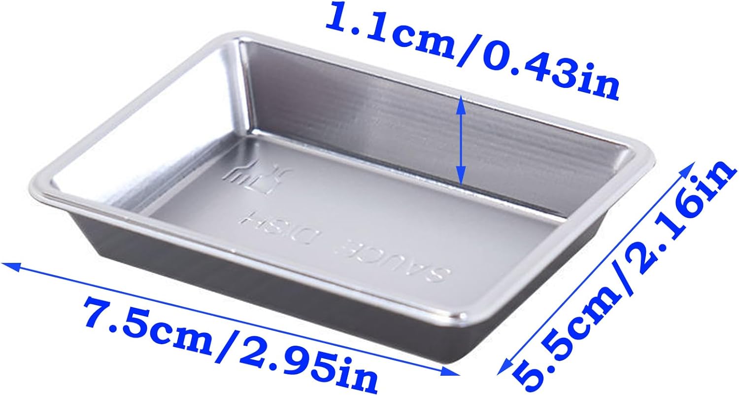 Mantouxi 100Pcs Disposable Dinnerware Dishes Stackable Eco-Friendly