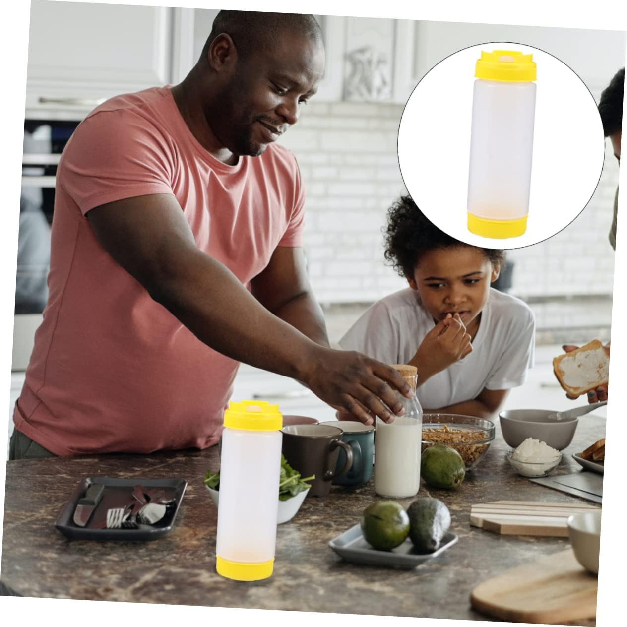 Cabilock Squeeze Condiment Containers