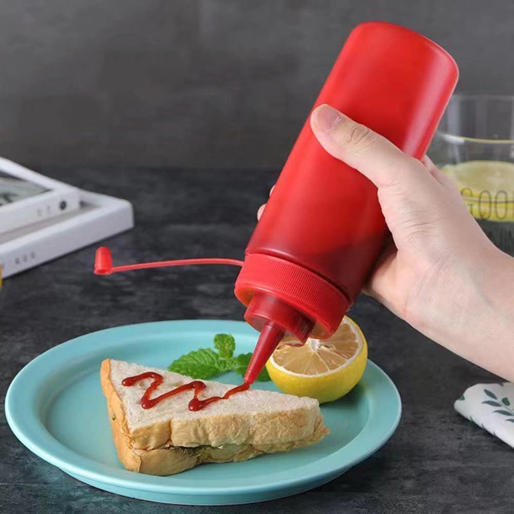 Ketchup Mustard VD Salad Squeeze Bottles