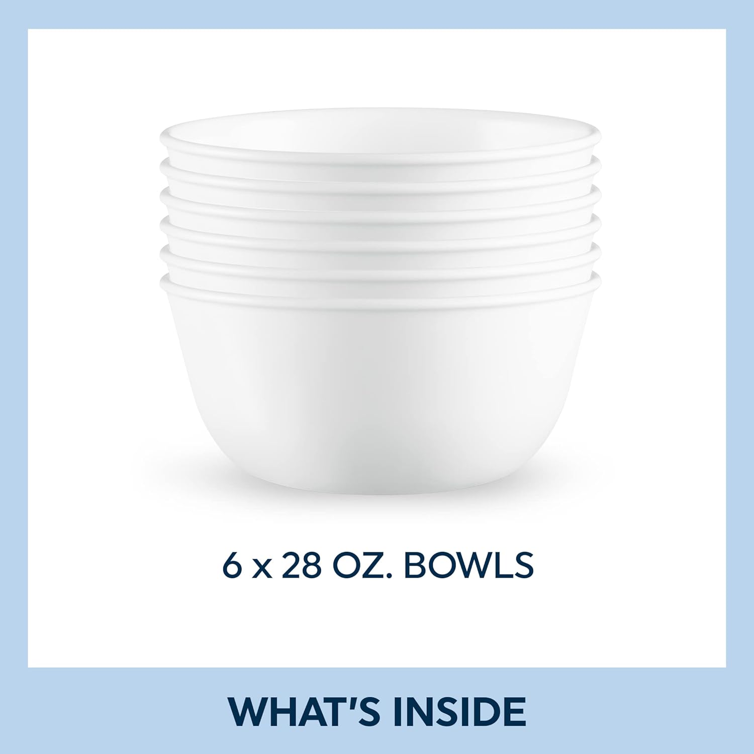 Corelle Vitrelle 28-oz SoupCereal Bowls Set of 6