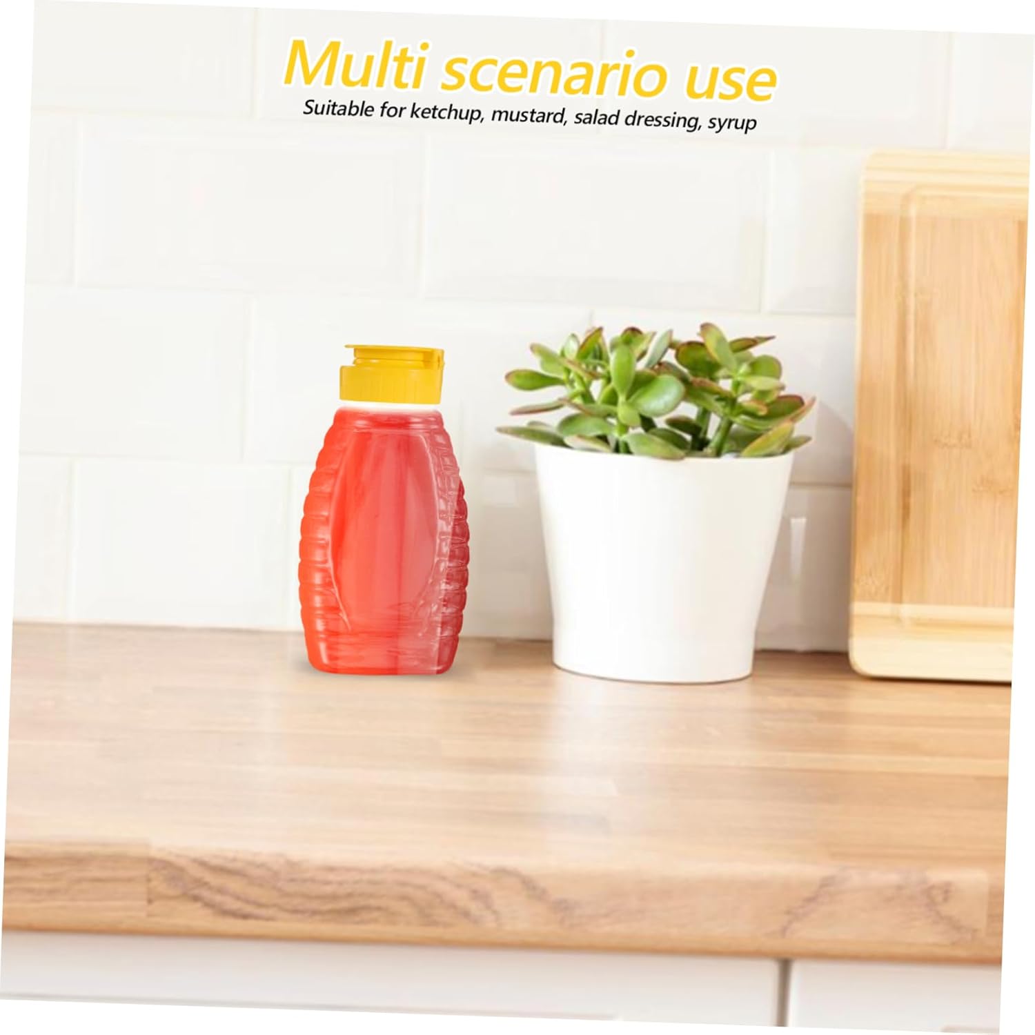 Toddmomy Honey Squeeze Bottle - Multi-Use Kitchen Condiment