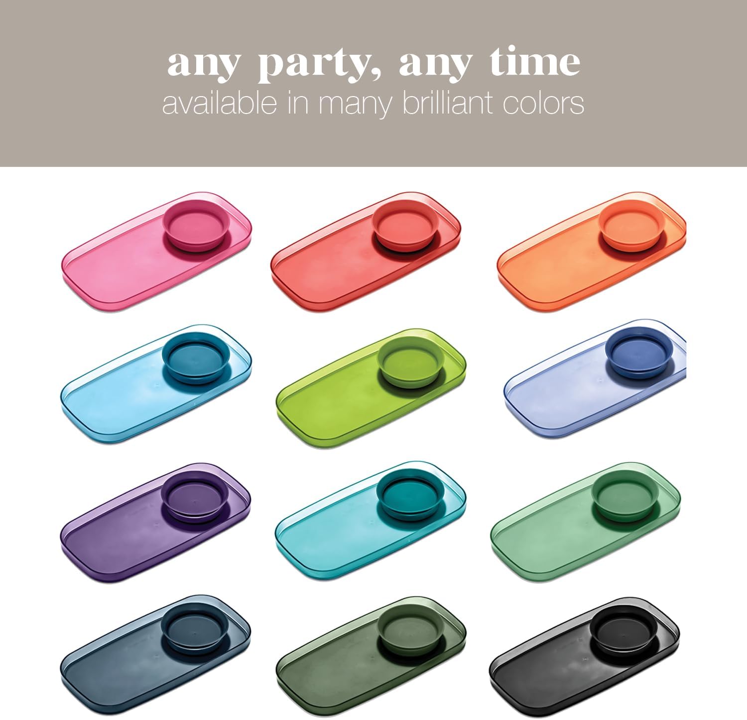 DessertCandy Serving Tray with Multipurpose Bowl