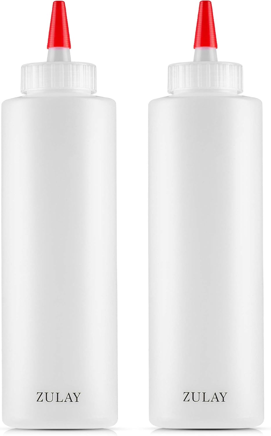 Zulay Kitchen 2-Pack Squeeze Bottles