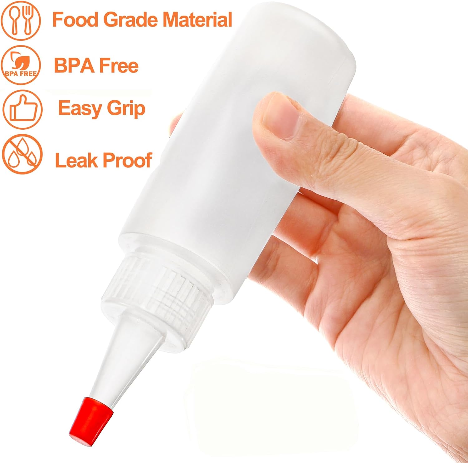 Bekith 40-Pack Squeeze Bottles