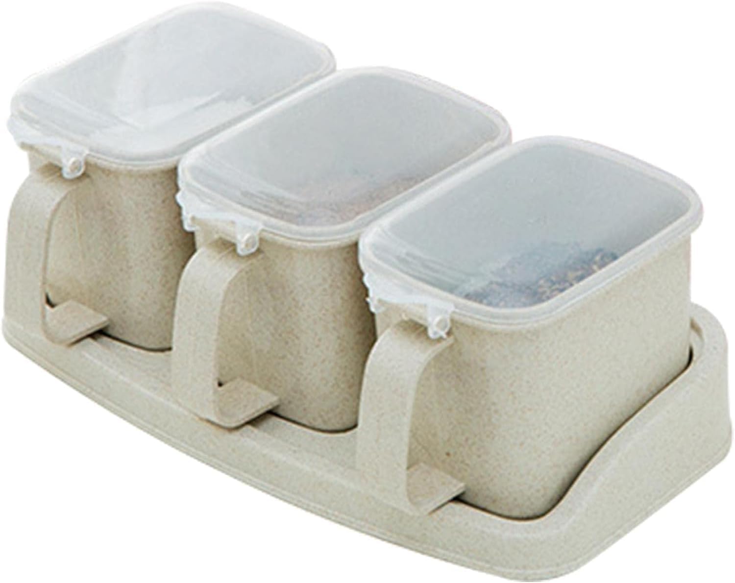 Convenient Kitchen Organization Track Smarts by ZPLuz - Seasoning Box with curves handle