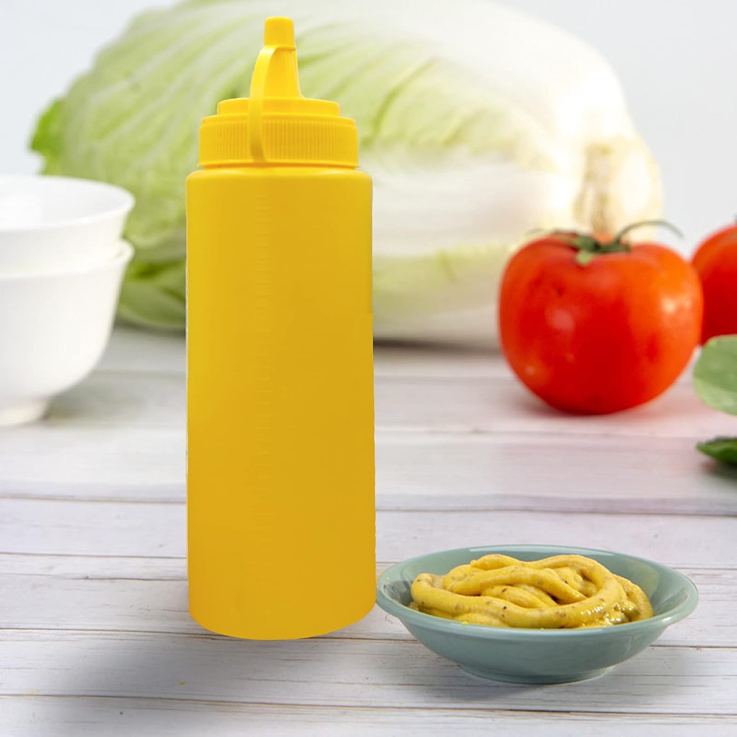 Ketchup Mustard VD Salad Squeeze Bottles
