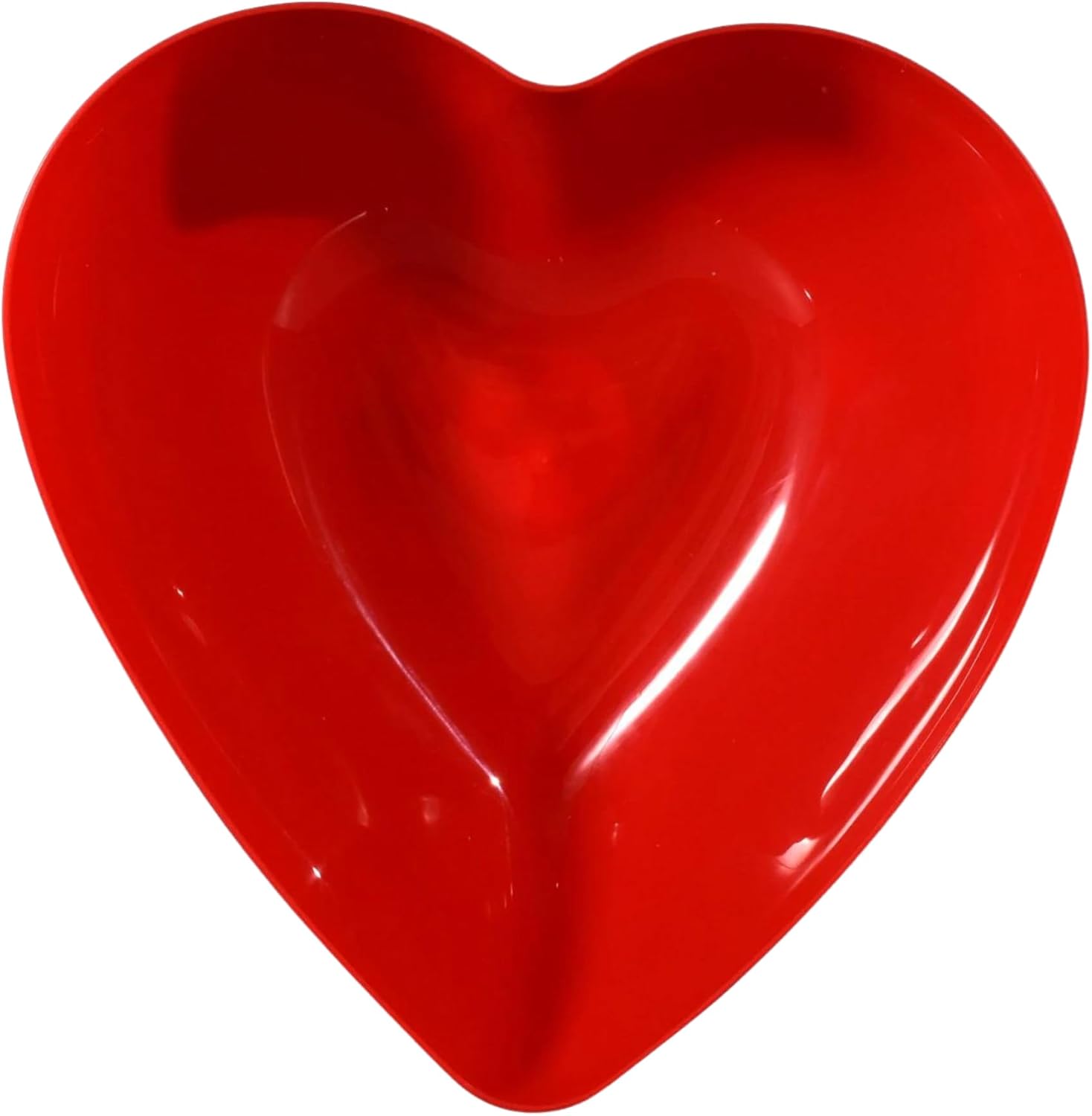 A1 Unlimited Red Heart-Shaped Bowl Stackable Valentines Day Storage Organizers