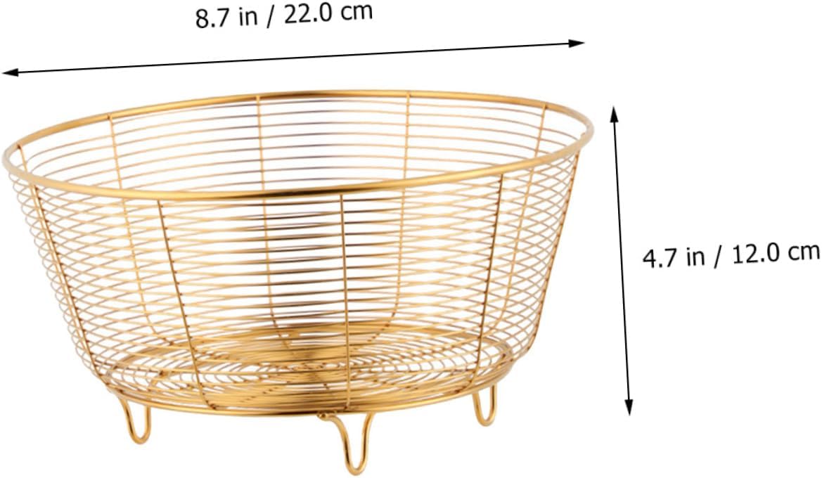 Perfect for Fruits Veggies Stainless Steel Drain Basket
