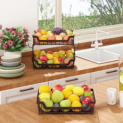 Gillas 3-Tier Countertop Fruit Basket