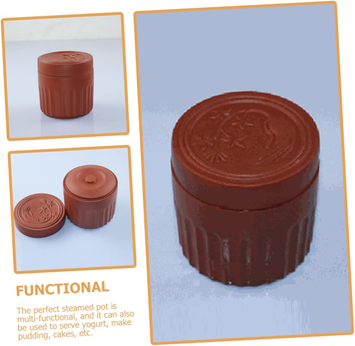 Double Lid Steaming Pot