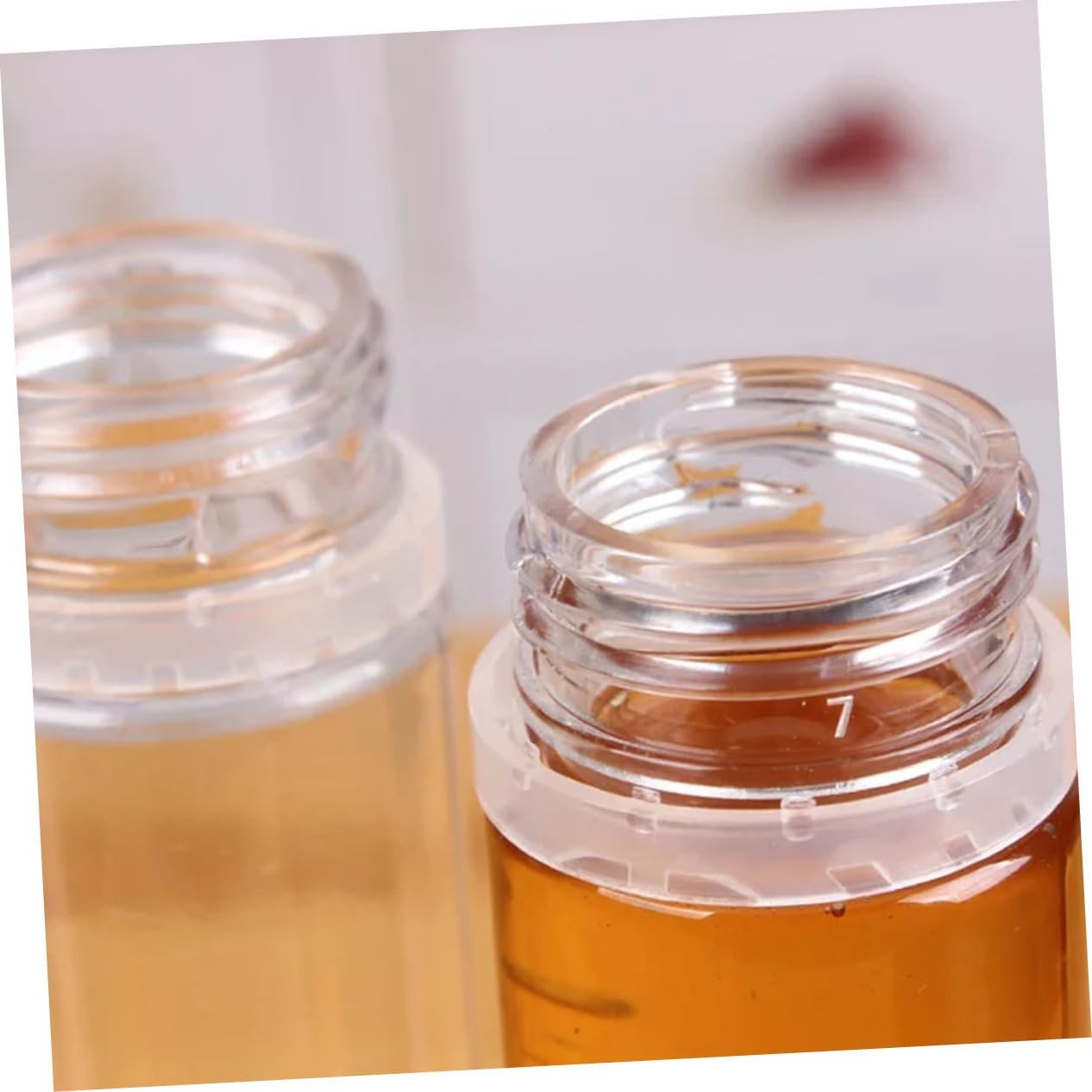4-Pack Pvc Honey Storage Bottles