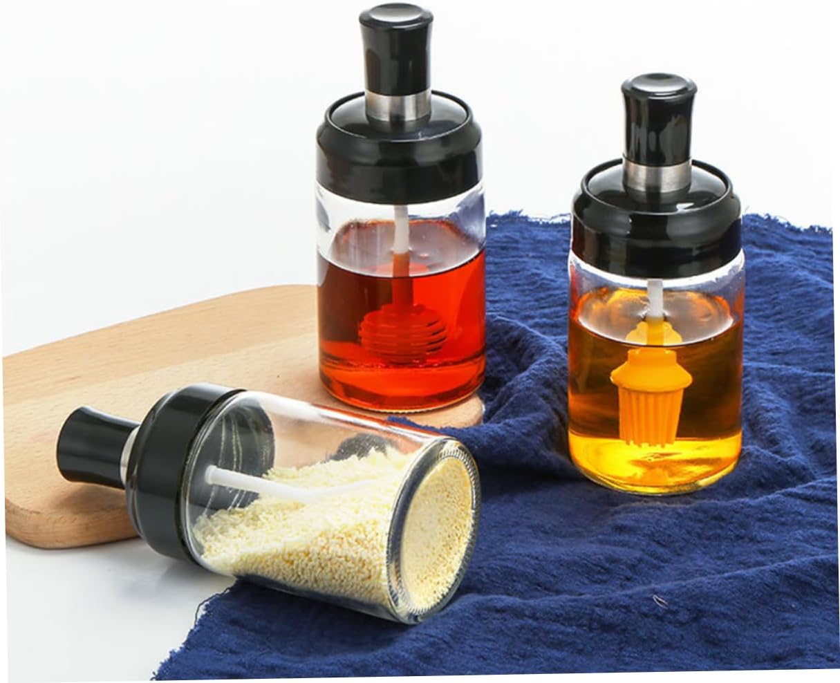 3-Pack Sealed Seasoning Jars for Salt