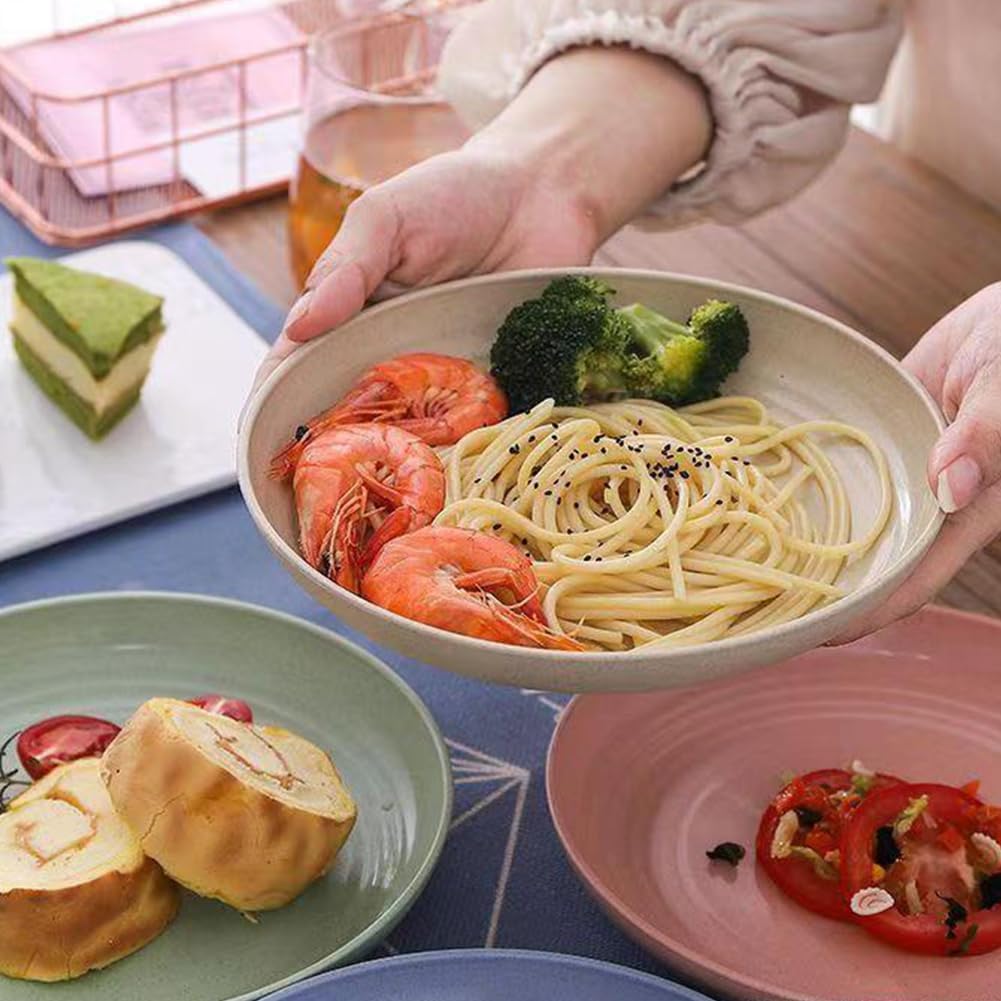 9-inch Reusable Wheat Straw Plates