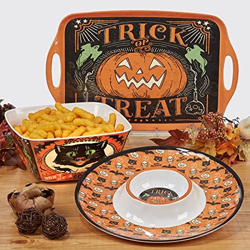 Adorable 6 CanapeLuncheon Plate Set with Assorted Designs