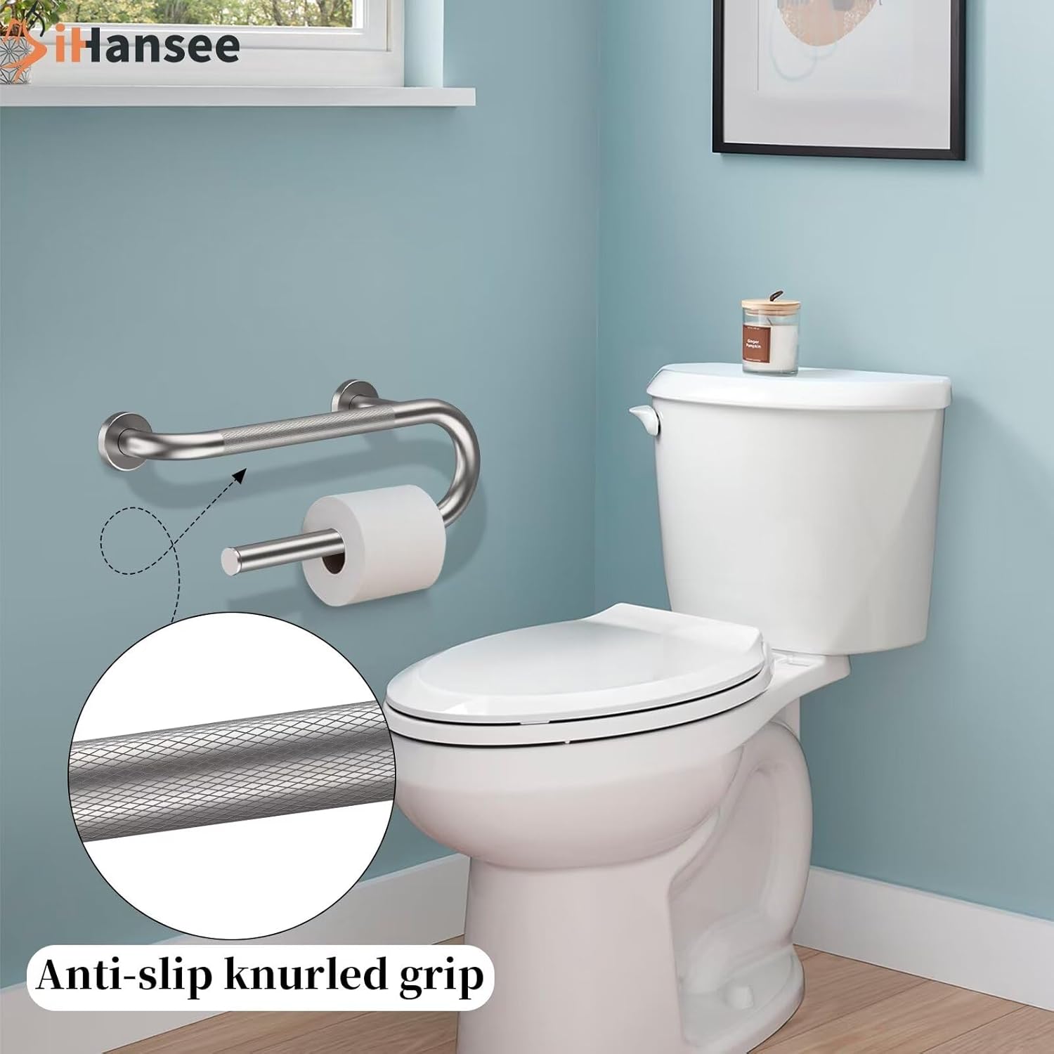Senior-Friendly Bath Safety Bar