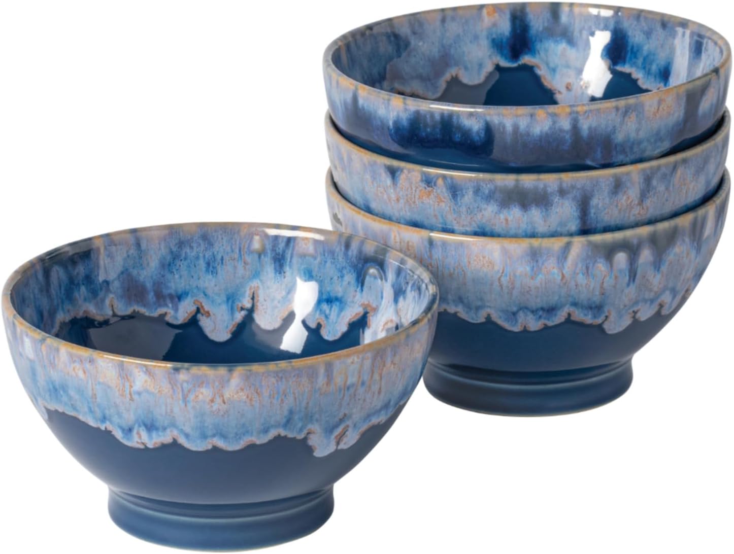 Costa Nova Elegantly designed microwave dishwasher safe latte bowls set of 4
