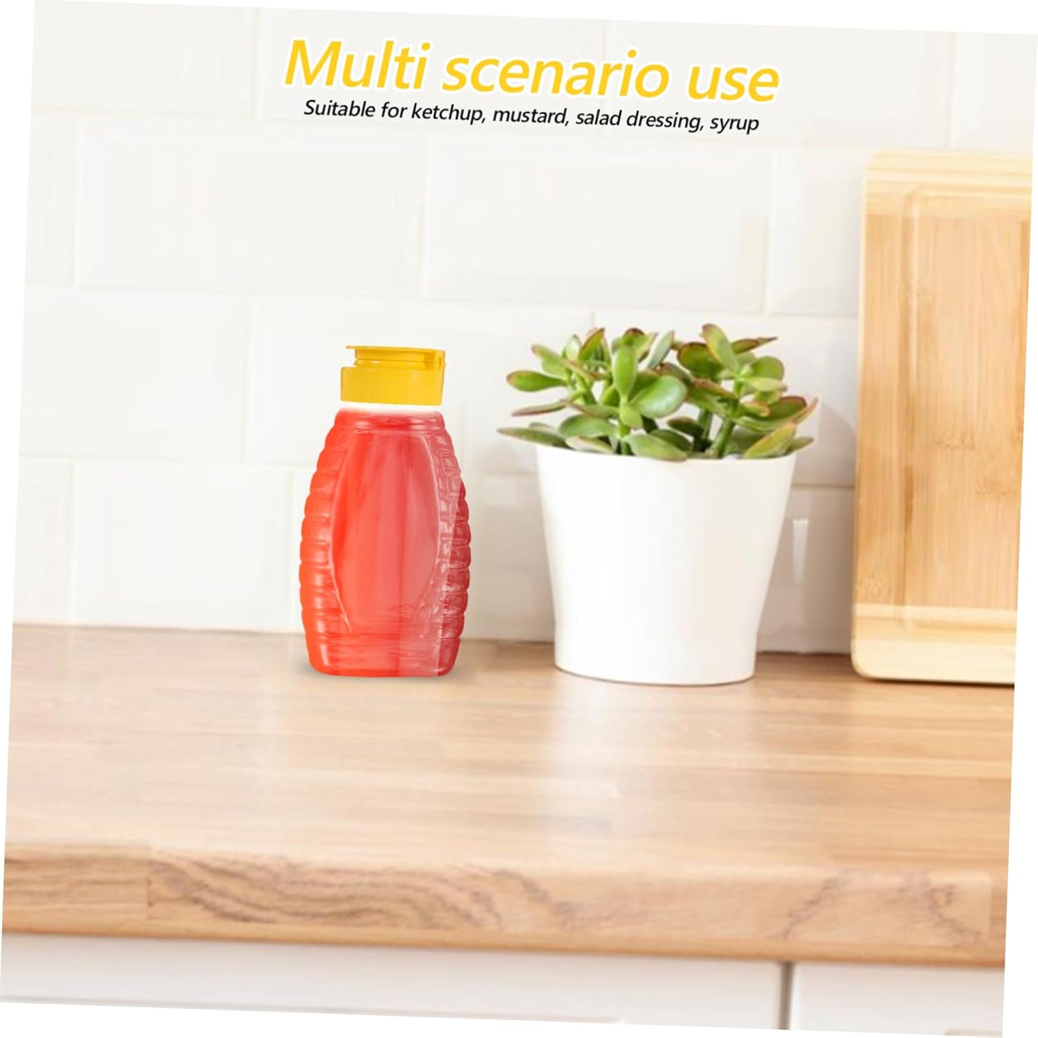Reusable Squeeze Condiment Bottles
