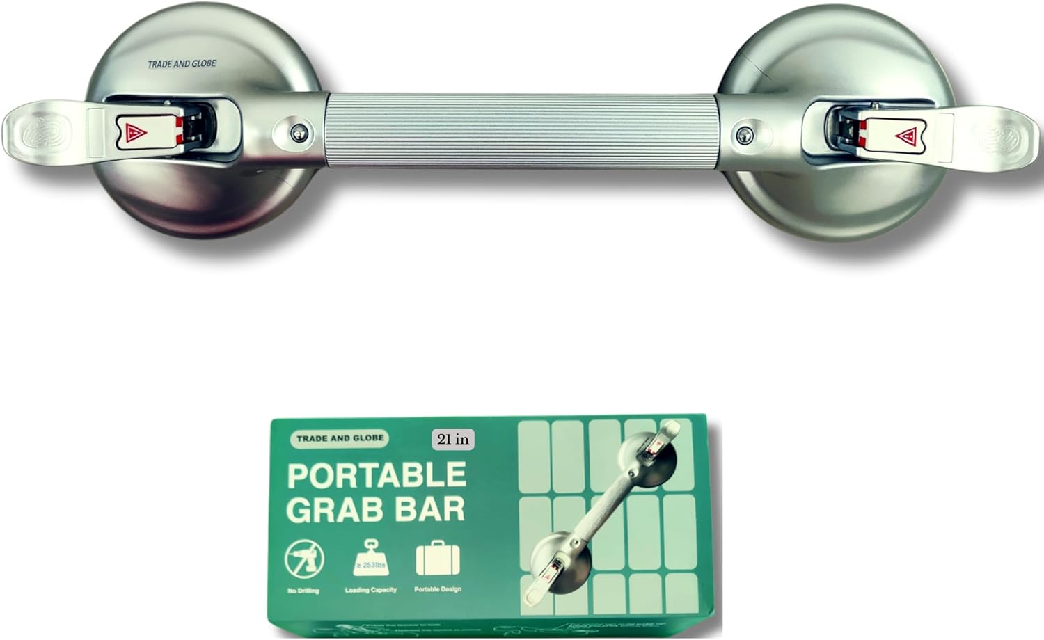 Heavy-Duty Bath Grab Bar