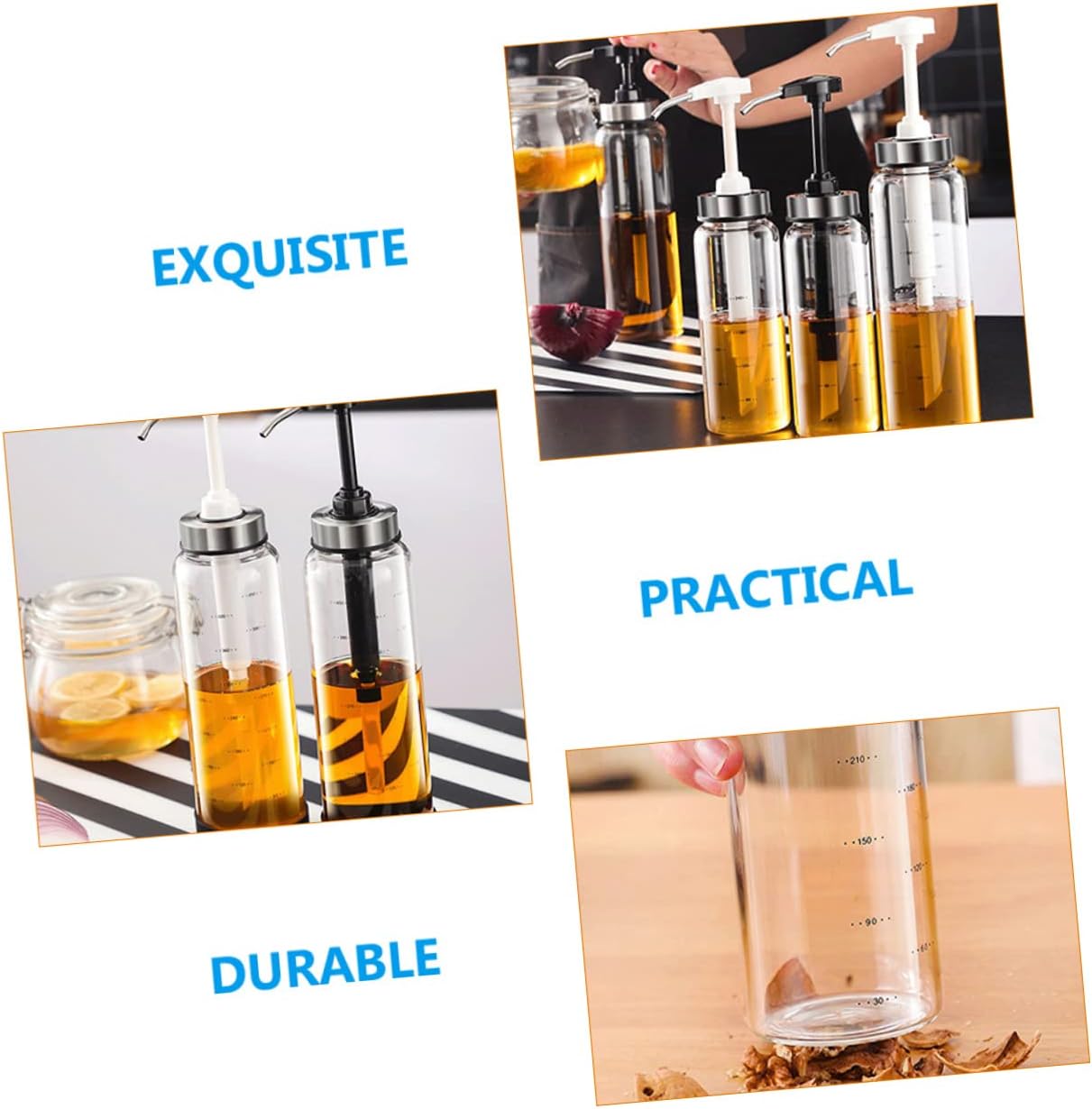 Sleek Honey Jam Dispenser
