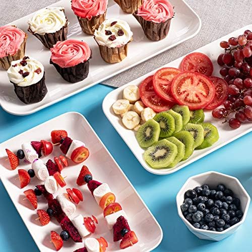 DELLING Large Serving Platter Set Compact Design for Perfect Serves