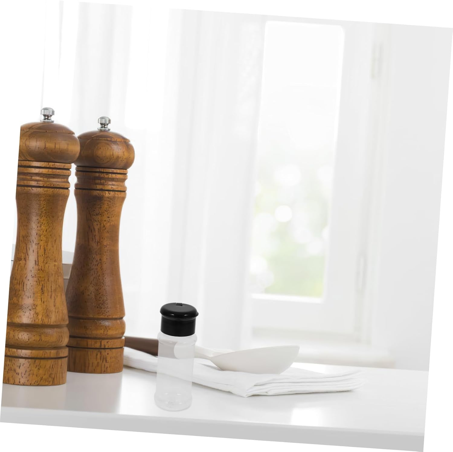 60packet Transparent Seasoning Bottle Dispenser