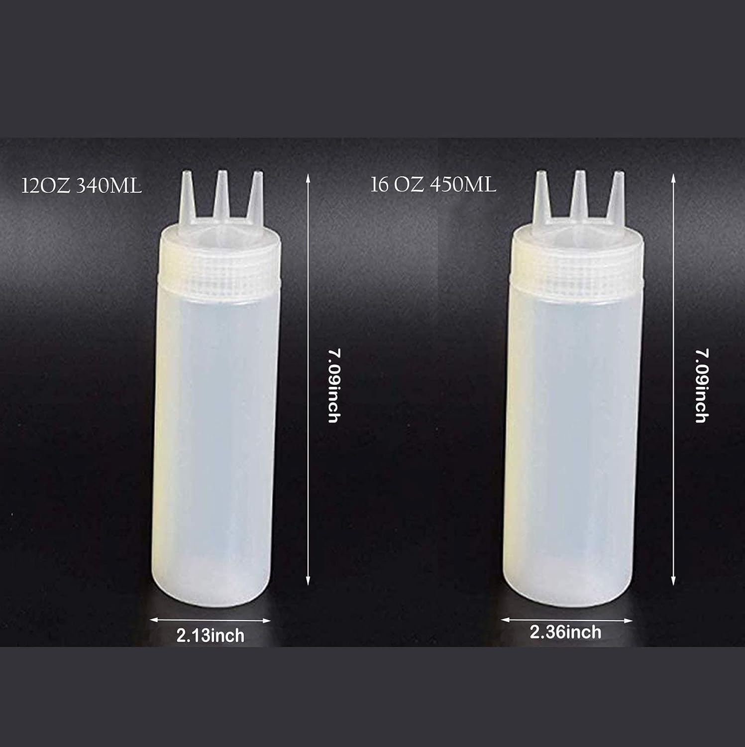 Kangkang 4 Piece Squeeze Bottle Set