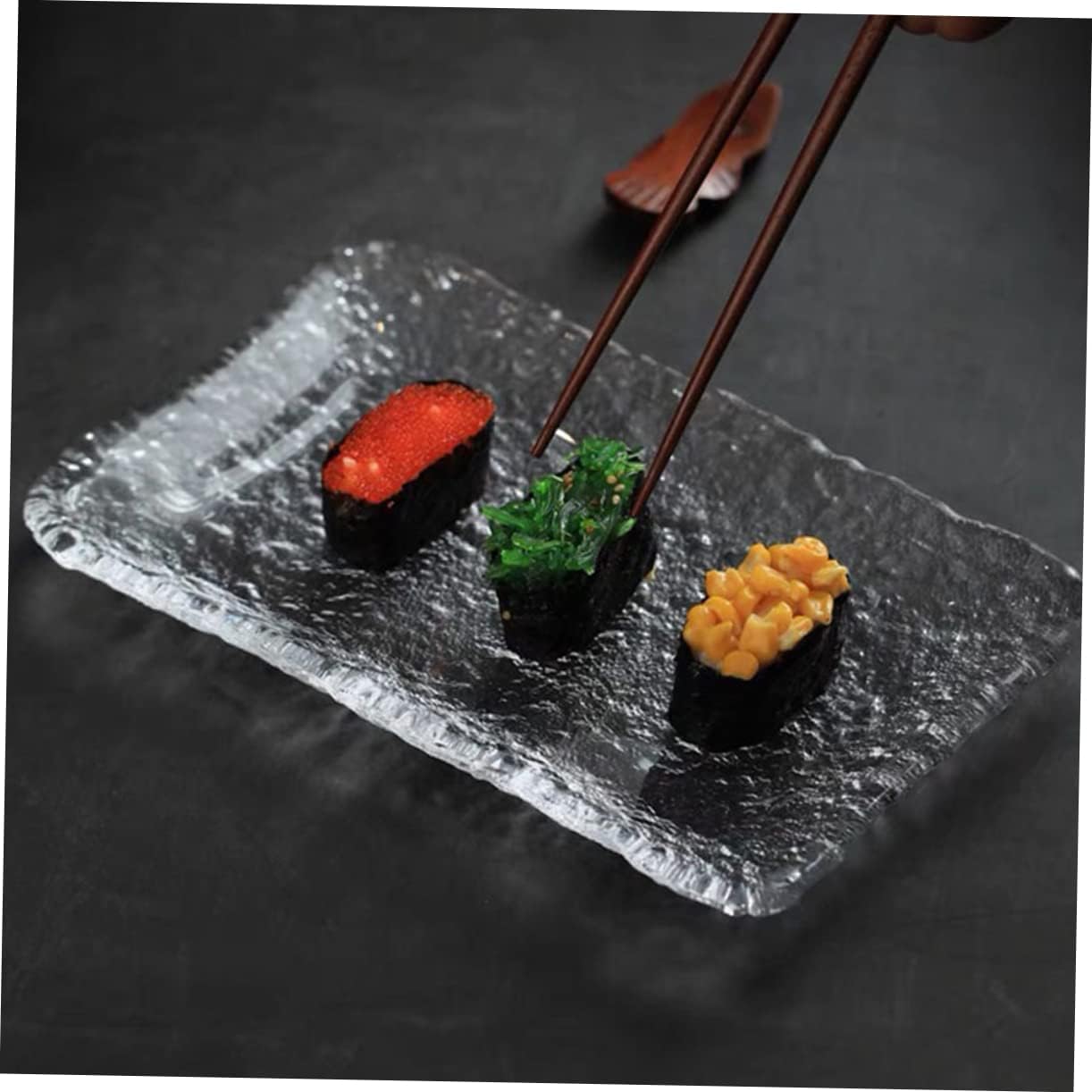 Japanese-Style Sushi Plate Multi-Functional Diameter 248inx342in