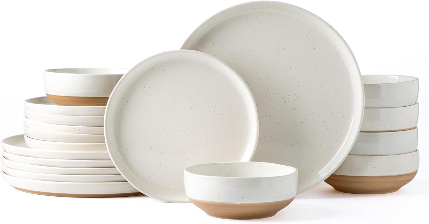 Discover the Perfect 18-Piece Dinnerware Collection by AmorArc