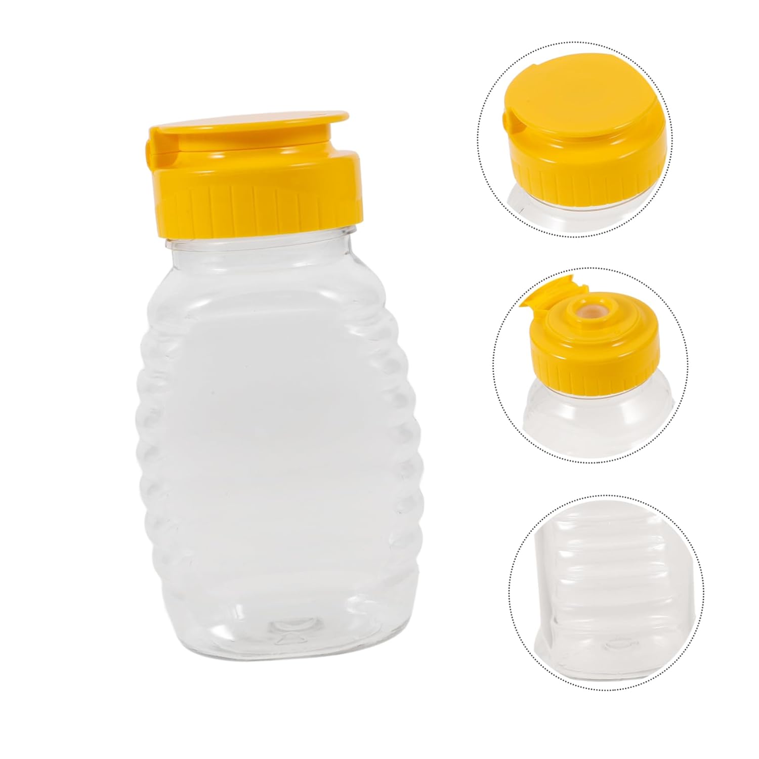 Ergonomic Professional Honey Squeeze Dispenser 8-Piece Set