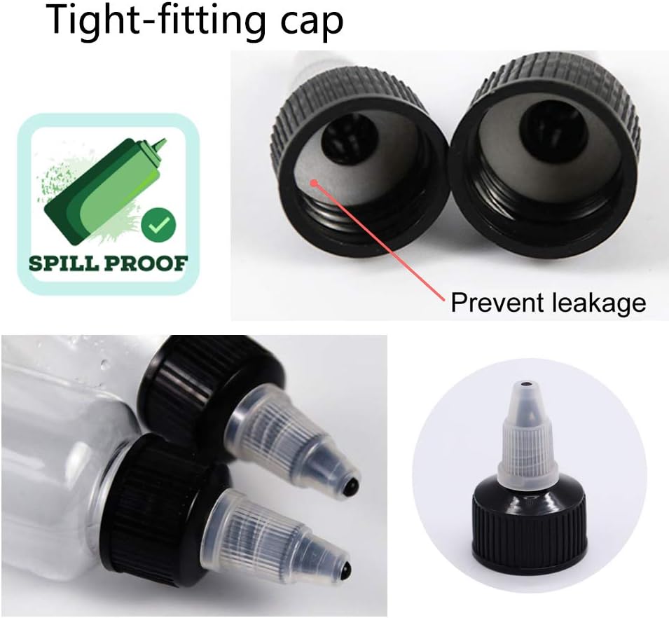 20 Piece Squeeze Condiment Bottles