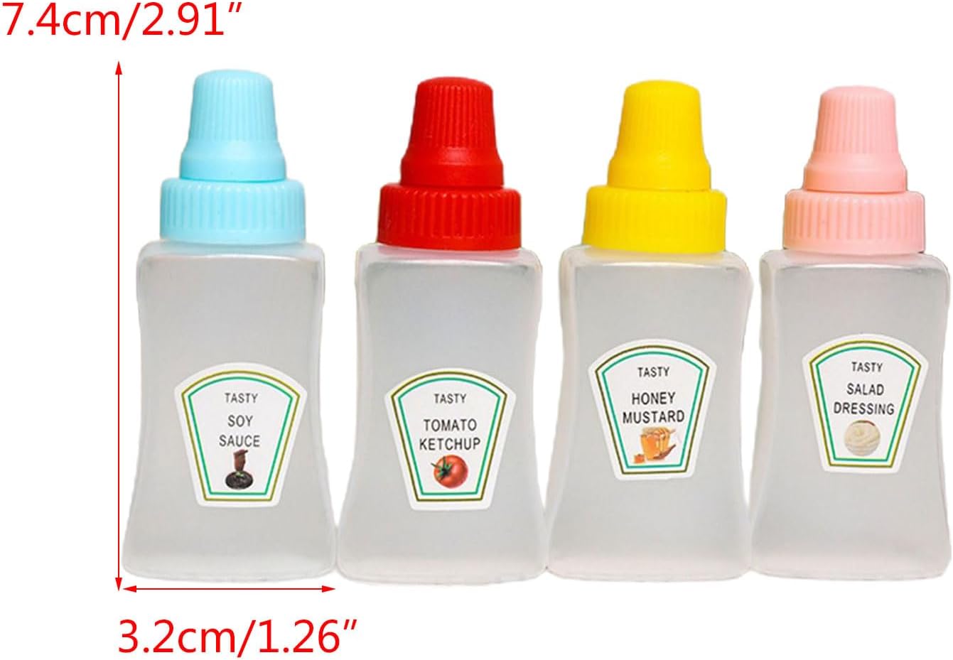 Perfect for every meal keeping your condiments fresh and organized
