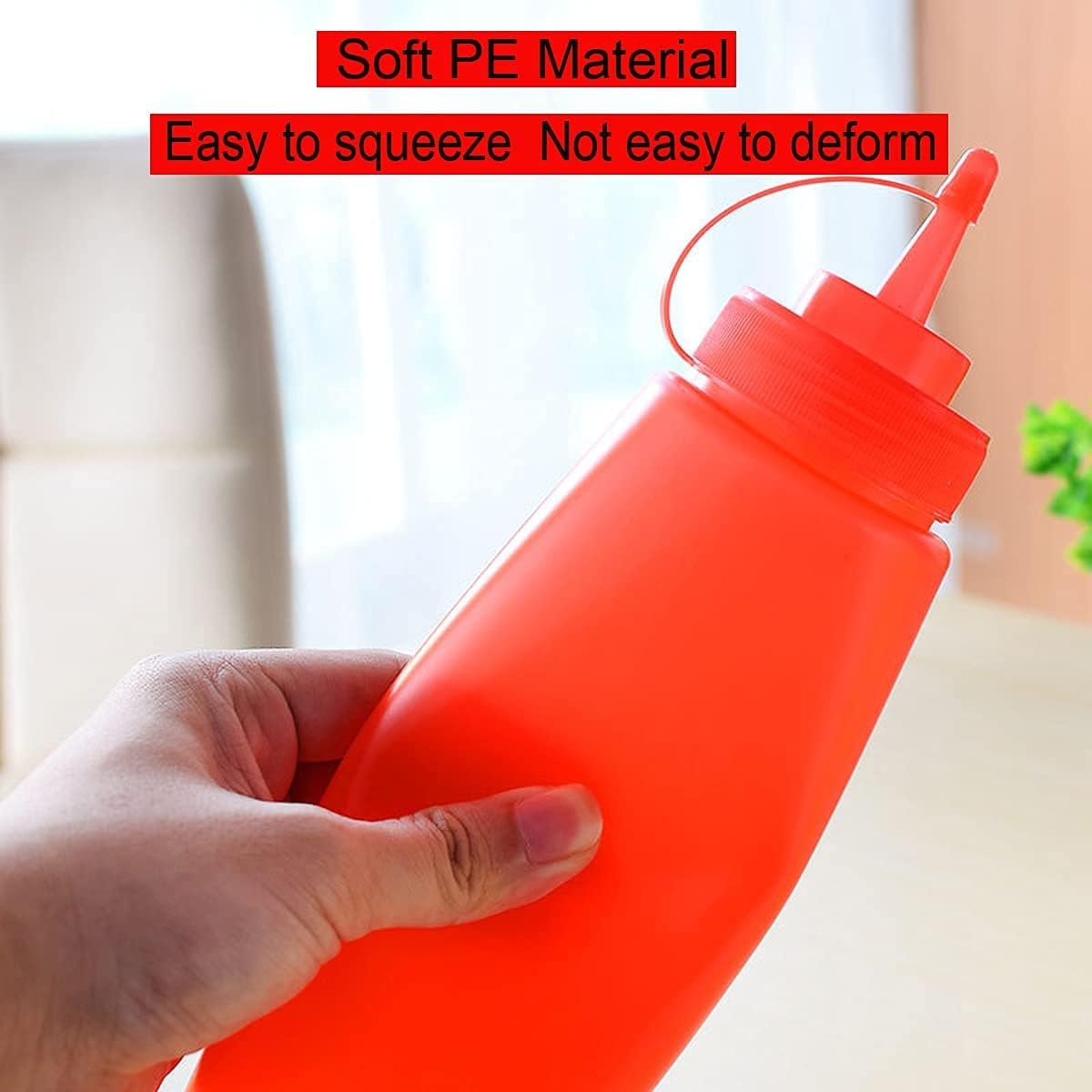 Ketchup Mustard VD Salad Squeeze Bottles