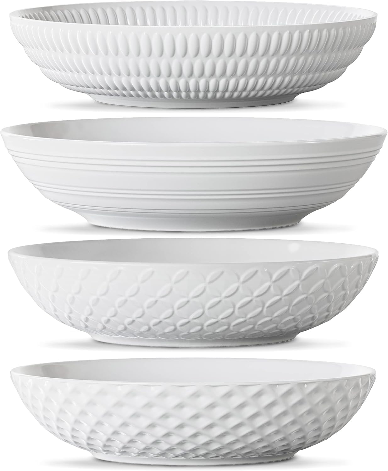 Elegant 4-Piece Porcelain Bowl Set for Durable Stylish dining