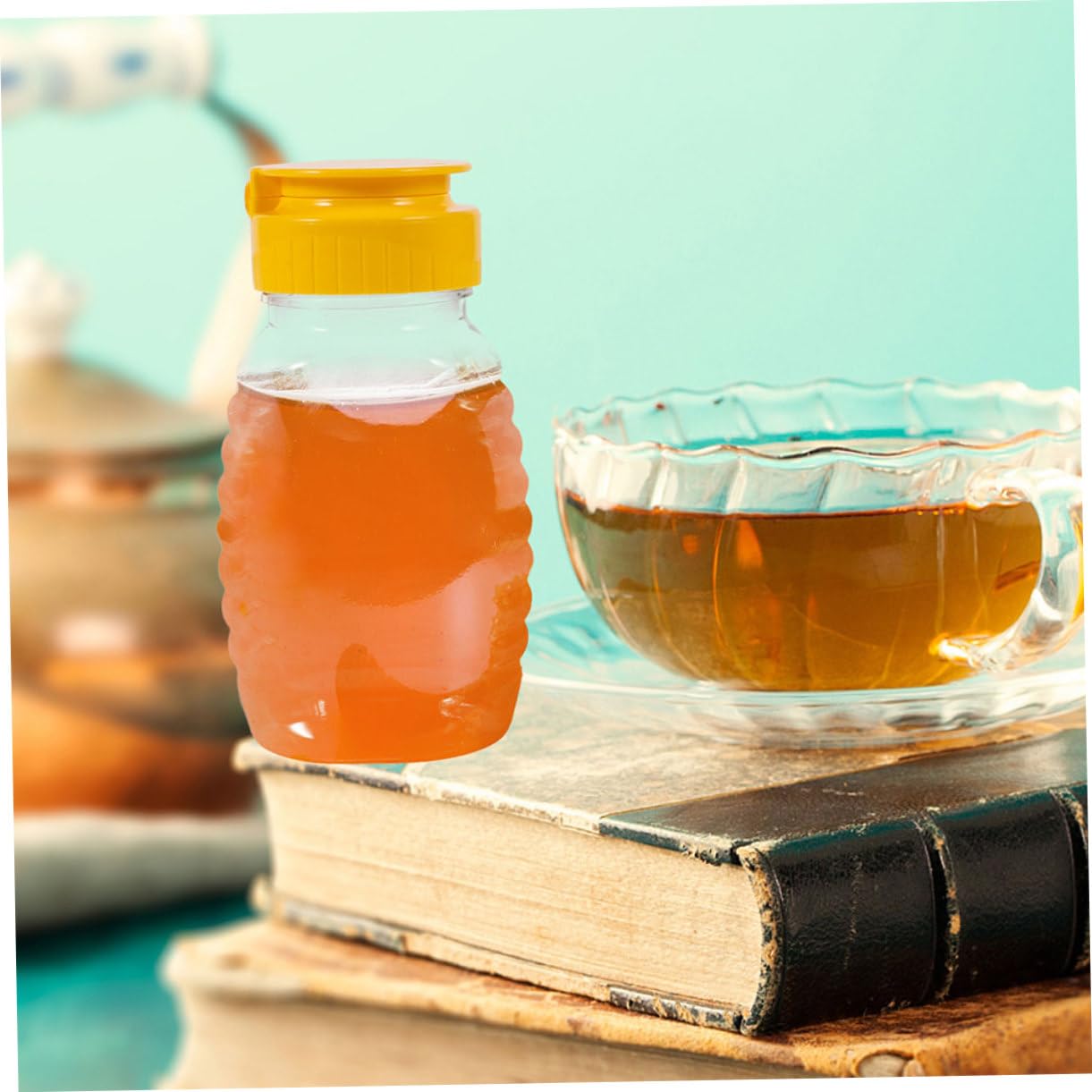 Toddmom 4pc Leak-Proof Honey Squeeze Bottles