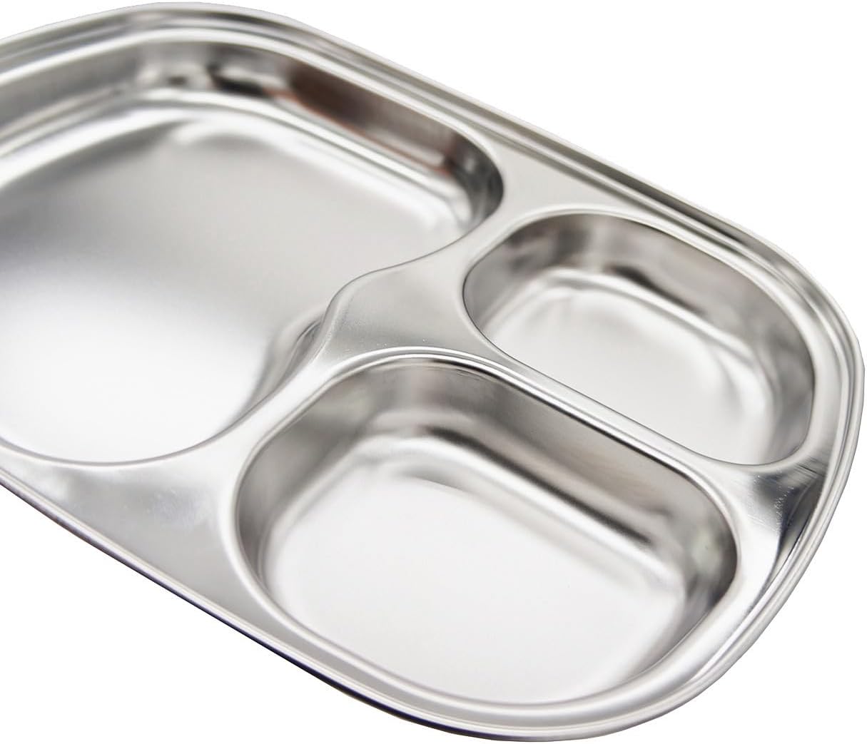 Fam 3-Compartment tray compact safe for toddlers and kids