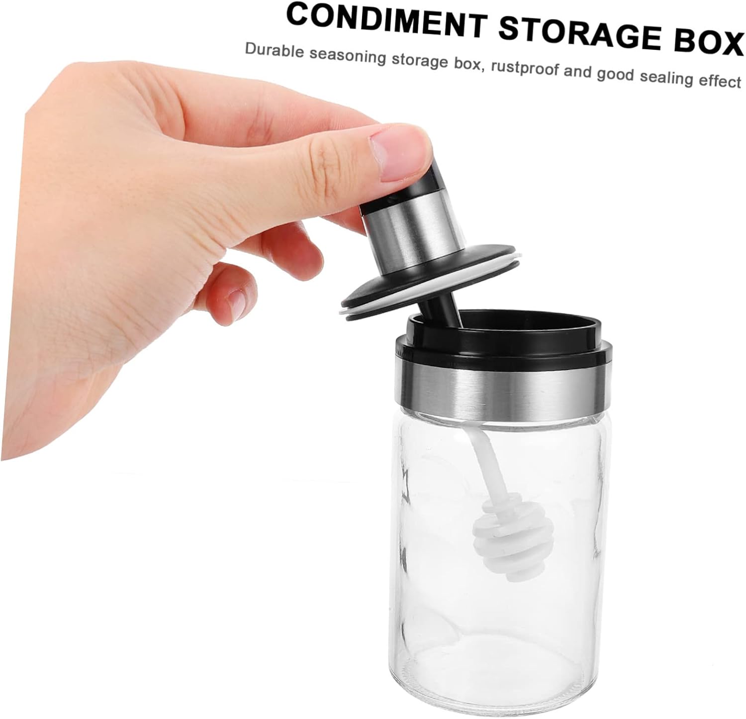 Stainless Steel Condiment Bottle 1pc
