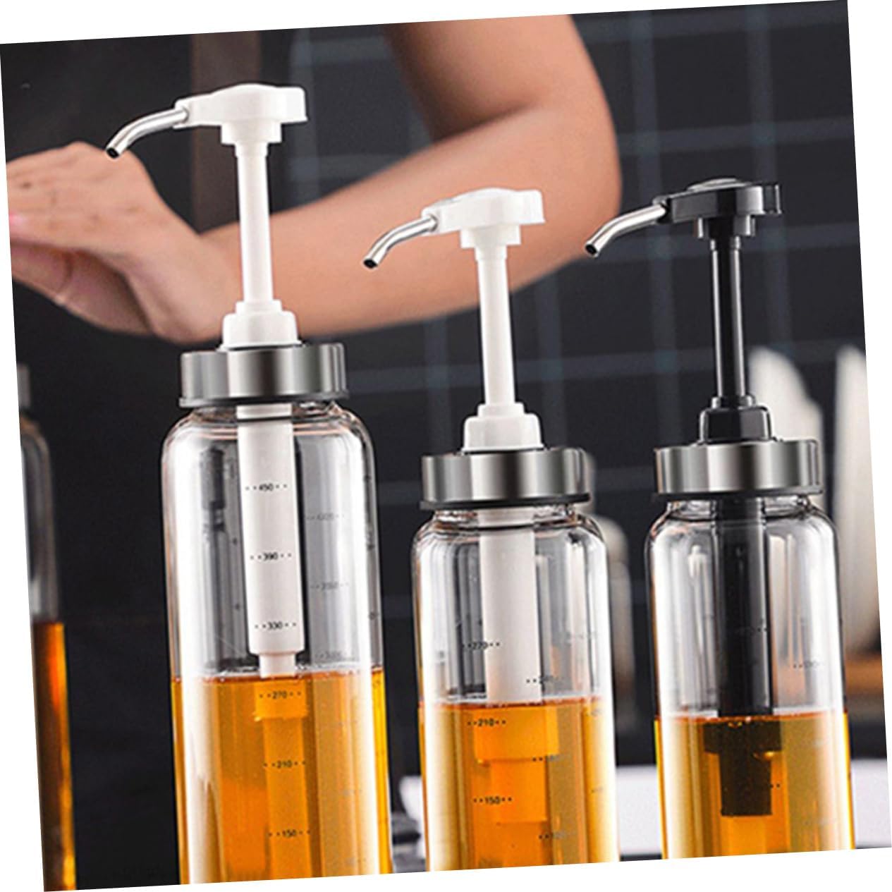 Sleek Honey Jam Dispenser