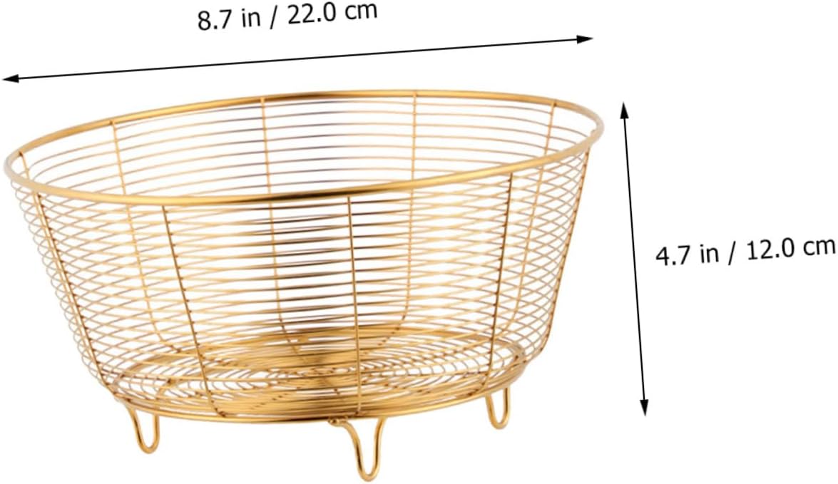 OKUMEYR Durable Stainless Steel Fruit and Vegetable Basket