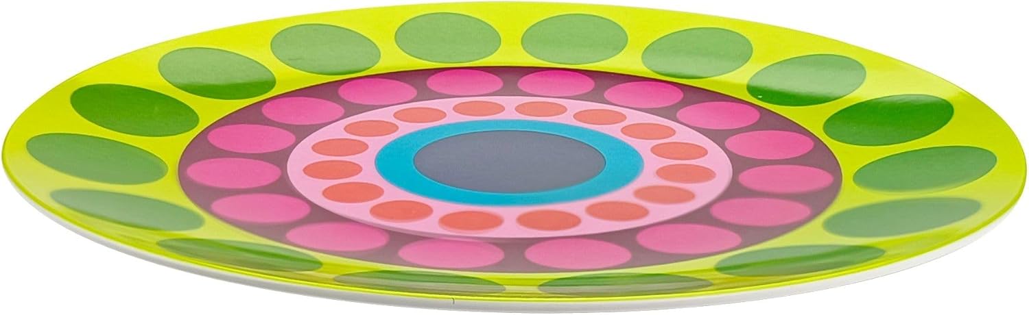French Bull Plates - 9 Melamine Salad Plates Set of 4