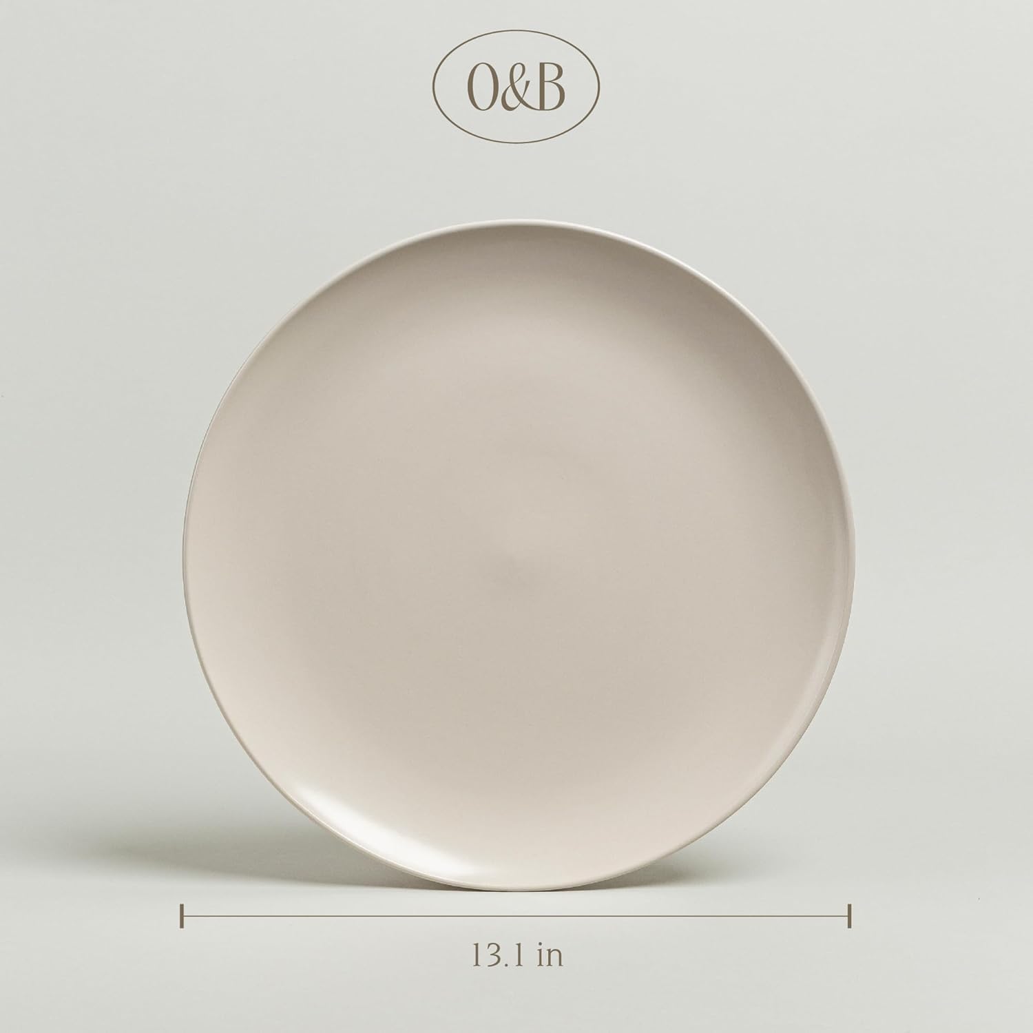 Stunning Elegance in Every Bite ovback Coupe Stoneware Serving Platter