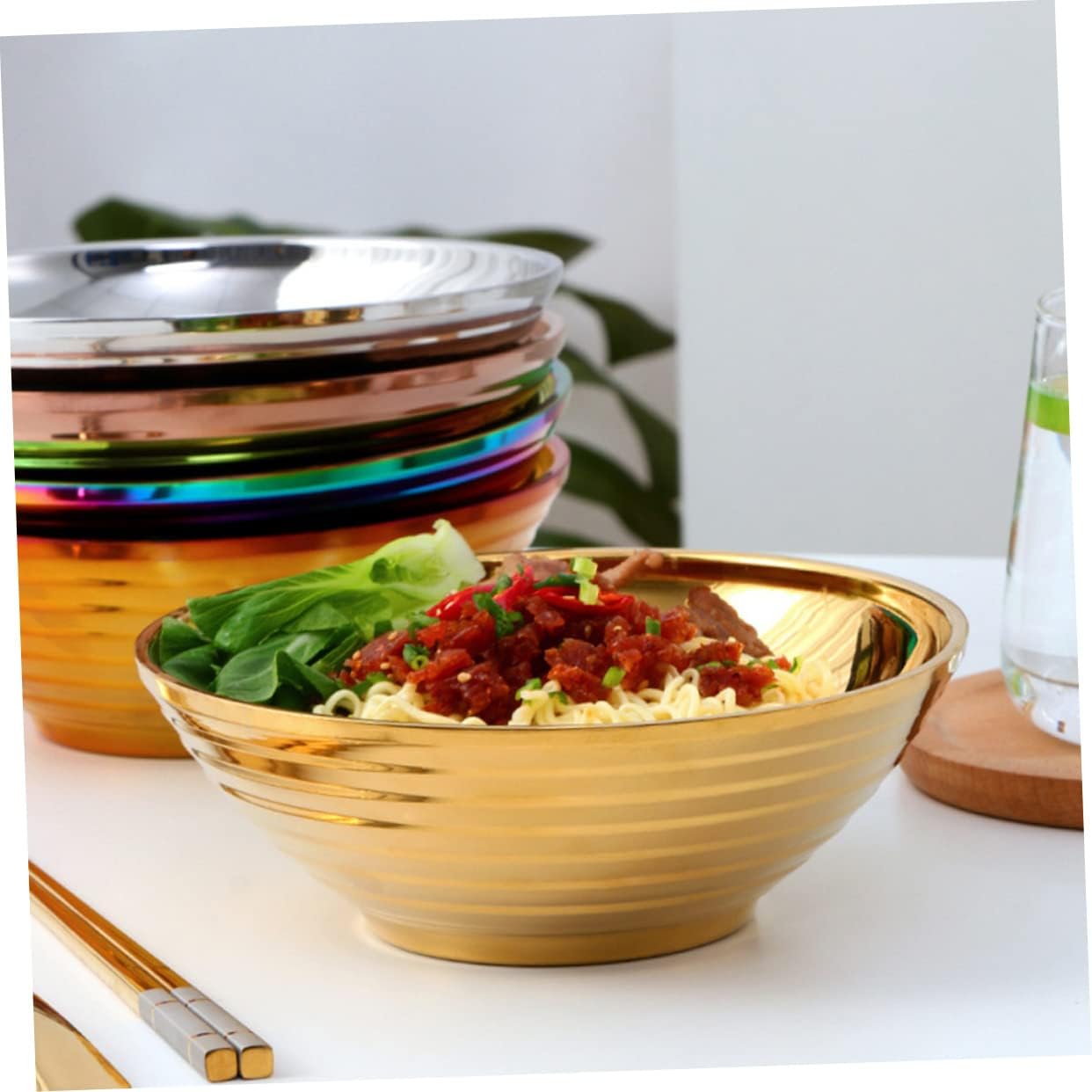 DECHOUS Soup Bowls Serving Dishes